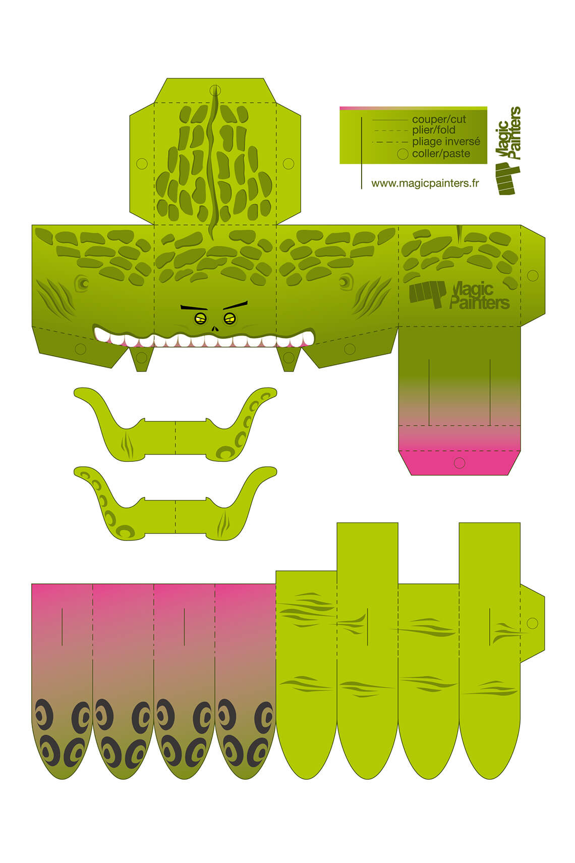 Papertoy frome outer space